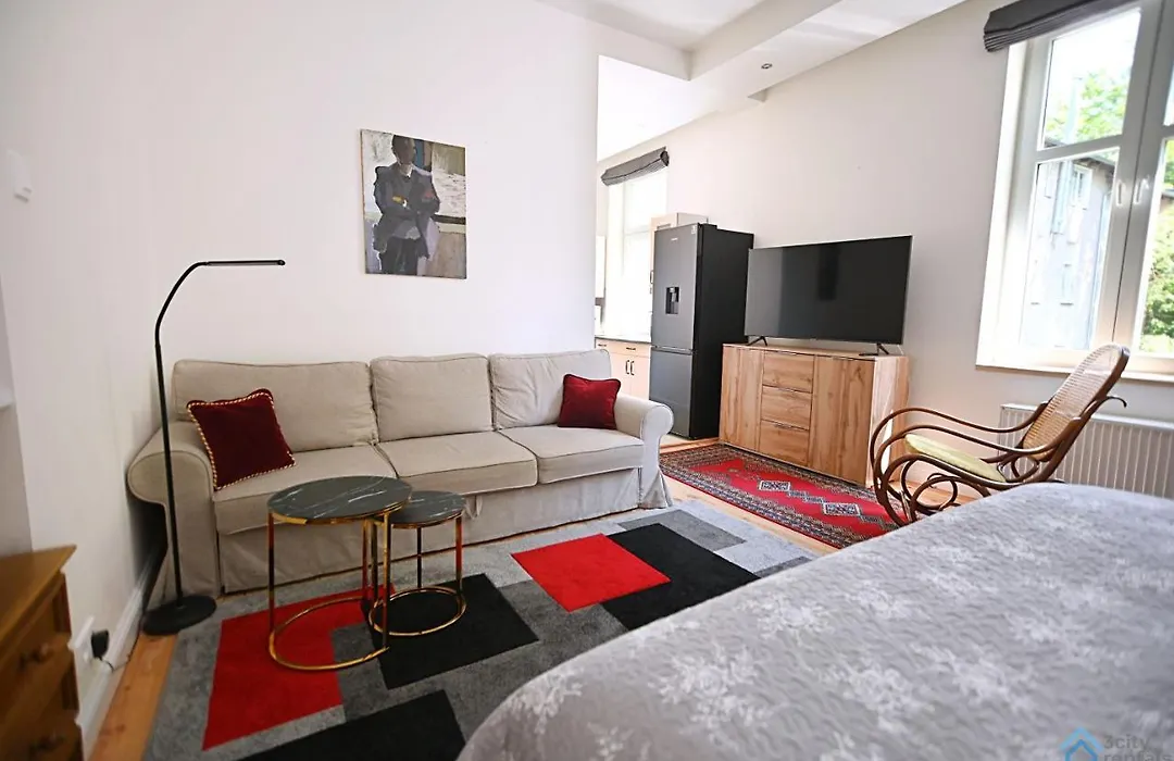 Beige And Red 3City Studio In Sopot By Noclegi Renters-1