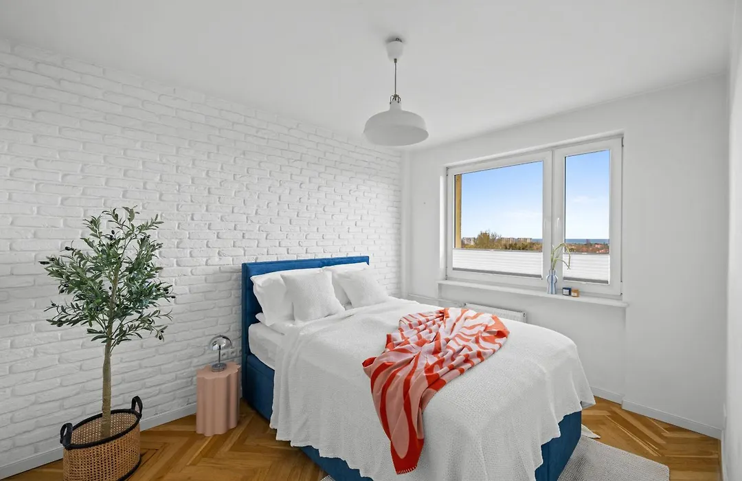Seaview Apartament z Balkonem i Widokiem na Morze - Praia Apartments-1