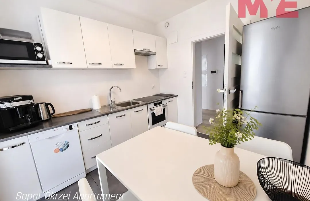 Mye Apartments - Sopot Okrzei Apartament, Free Parking, Near The Beach, Fv-1