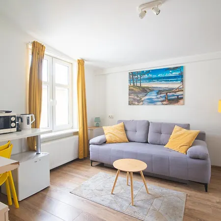 Studio Błękitny Wieloryb przy plaży, molo, idealny dla podróżników-3