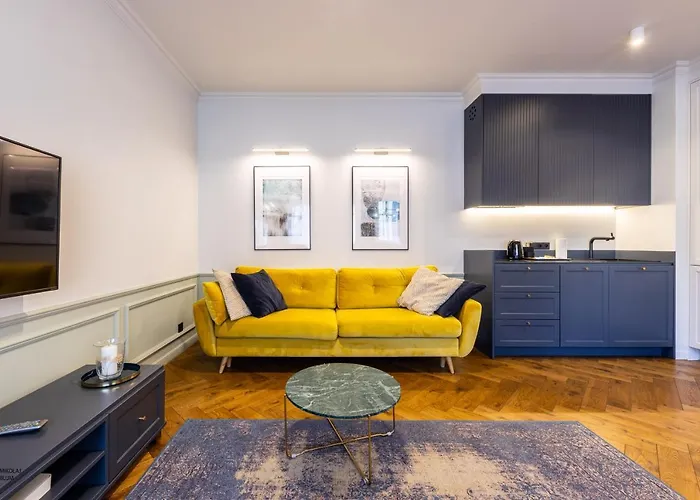 Luxury Seaside Apartment Victus With Parking And Balcony By Noclegi Renters Sopot