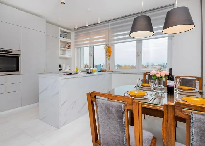Beach Apartment With Balcony Near The Beach In Sopot By Noclegi Renters