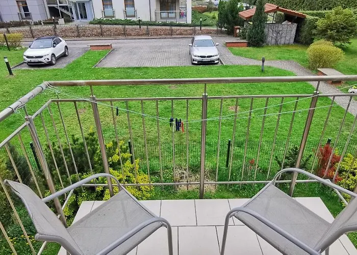 H2O apartament z balkonem i garażem, 300m plaża Sopot