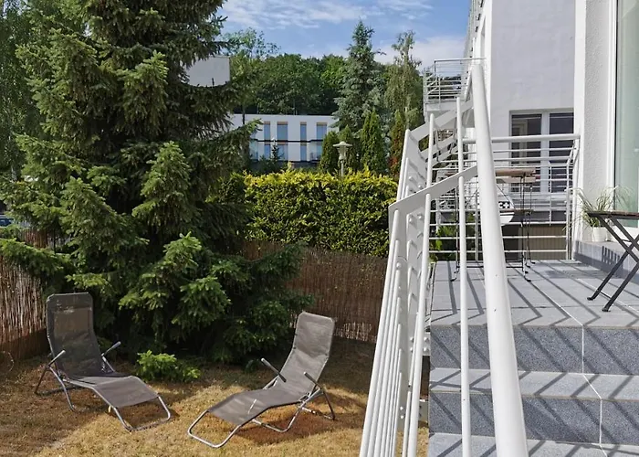 Bernadowska Lu Apartament parking ogródek balkon, 800m plaża Sopot