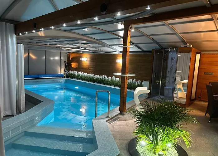 Apartament z prywatnym, krytym basenem Sopot