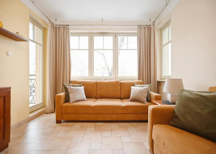 Spacious Apartment Victus With Parking And Balcony In Sopot By Noclegi Renters