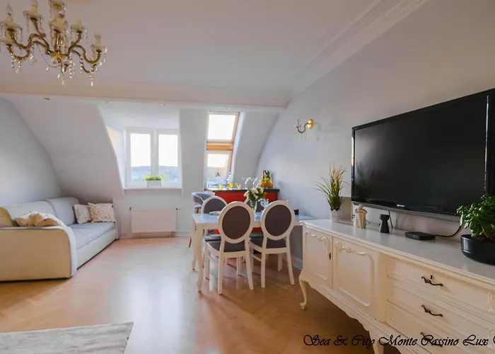 Sea & City 50 M Monte Casinno 100 M Beach Apartments Lux Sopot