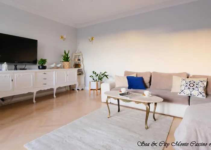 Sea & City 50 M Monte Casinno 100 M Beach Apartments Lux Sopot