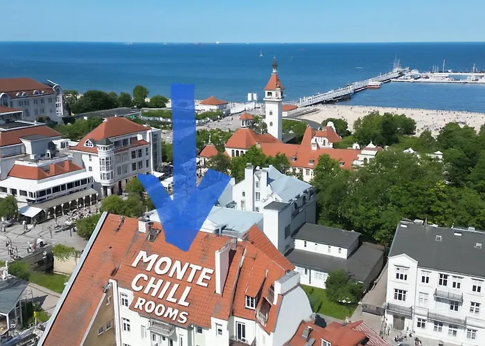 Sopot Monte Cassino Chill Rooms I 2 Min Beach