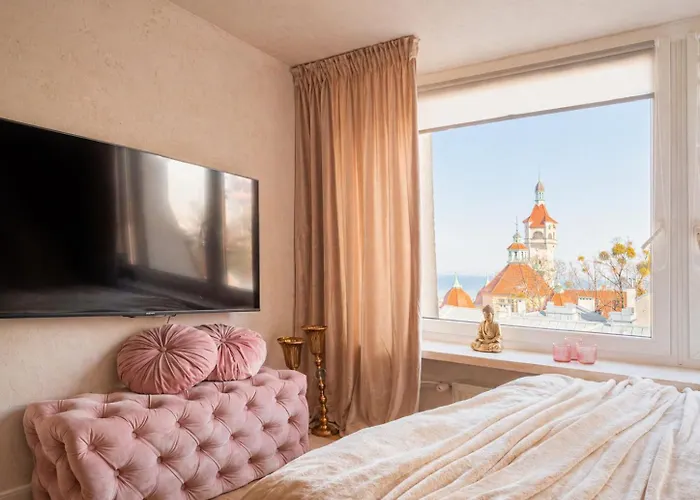 La Rossa Sopot Apartaments z widokiem na morze