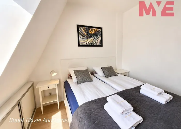 Mye Apartments - Sopot Okrzei Apartament