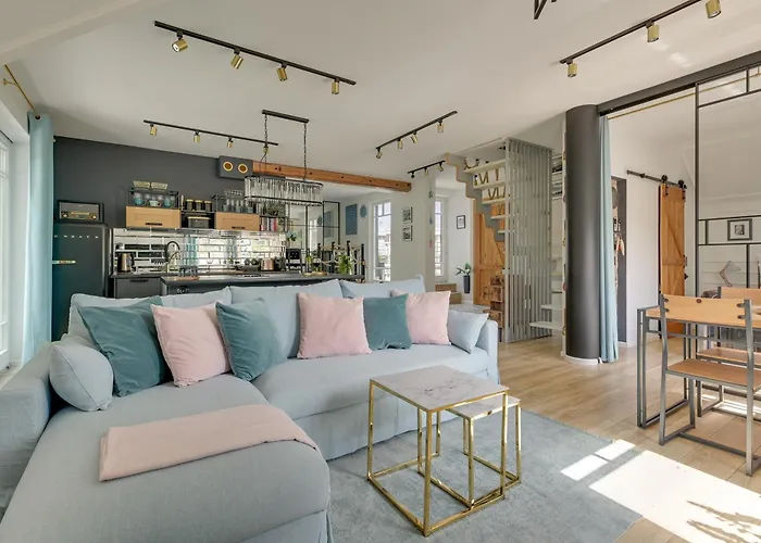 Sopot Beach & Park Penthouse By Downtown Apartments