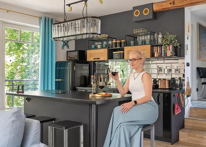 Sopot Beach & Park Penthouse By Downtown Apartments