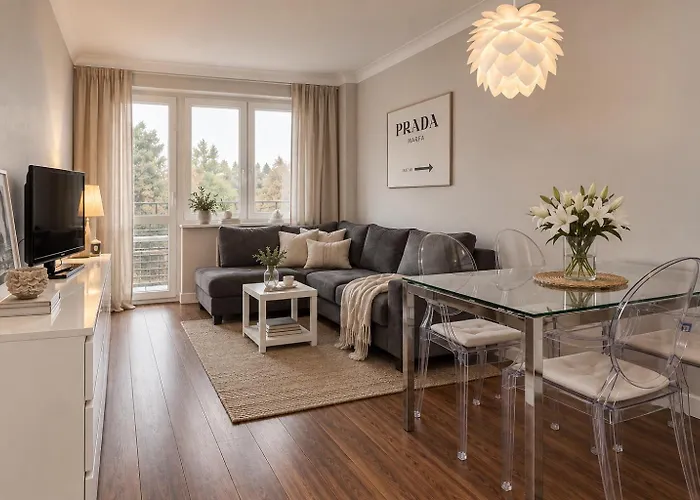 Apartament Forest - Parking - Praia Apartments Sopot Aquapark