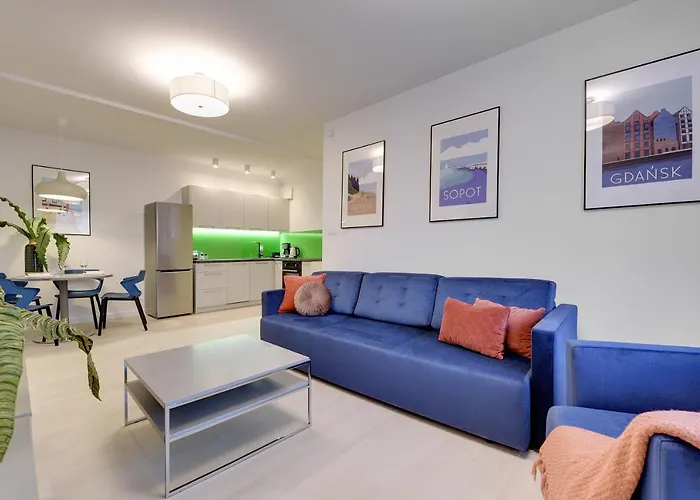 Lion Apartments - Chopina 29 With Parking 5 Min From The Beach And Center Sopot