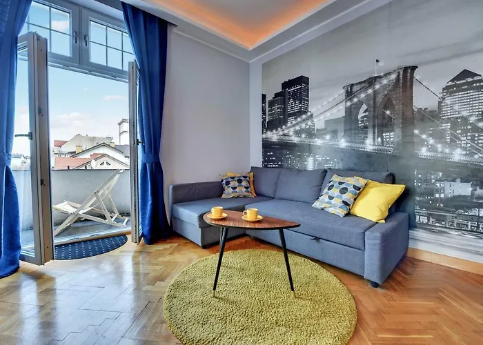 Grand Apartments - Brooklyn 2 Bedroom Apartment Sopot
