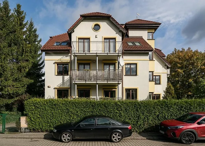 Sanhaus Apartments - GRAND - Apartament z balkonem i parkingiem 300 m od plaży Sopot